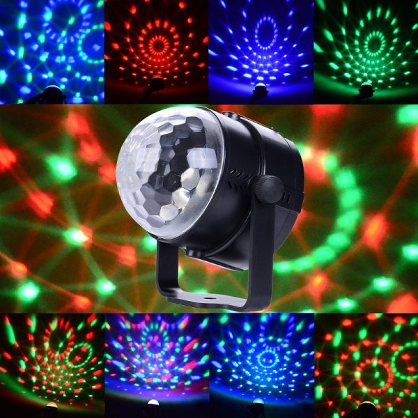 LED šviesos efektas RGB