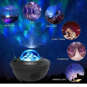 Žvaigždžių projektorius - LED šviestuvas KOSMOSAS