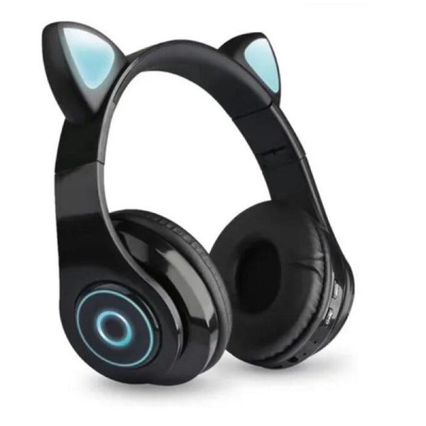 Belaidės ausinės su ausytėmis Bluetooth R2 CAT EARS