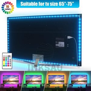 LED JUOSTELĖ RGB USB 5M