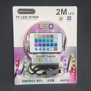 LED JUOSTELĖ RGB USB 2M