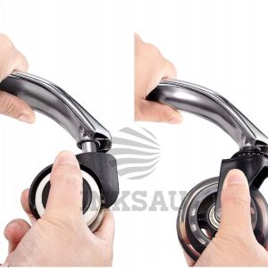 Žaidimų ir biuro kėdės guminiai ratukai pakeitimas