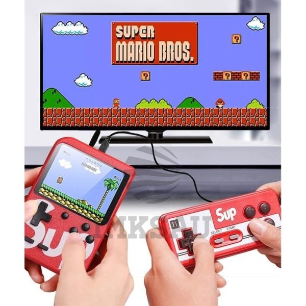 RETRO KLASIKINIS NEŠIOJAMAS ŽAIDIMŲ KOMPIUTERIS - SUP 2