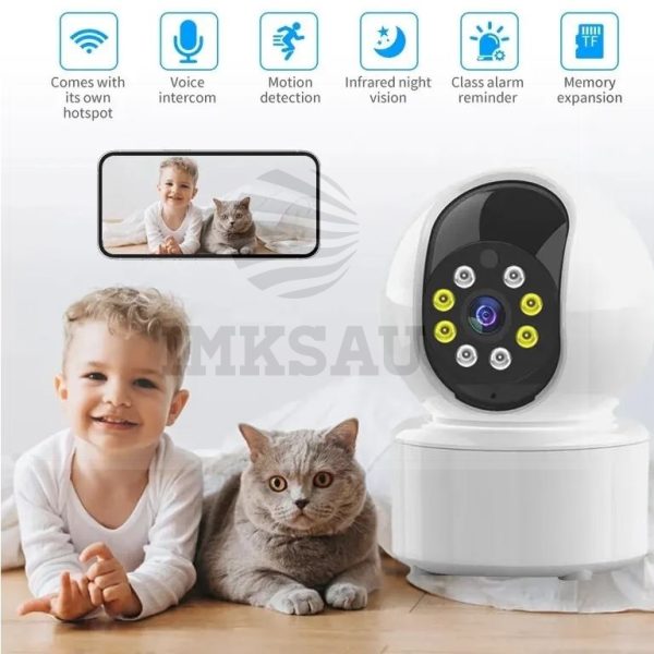 Mini Kamera Auklė Valdoma 360 - Image 3