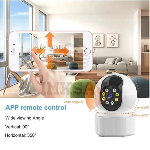 Mini Kamera Auklė Valdoma 360 - Image 2