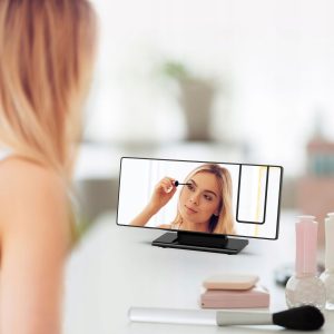 Laikrodis projektorius veidrodis LED 4